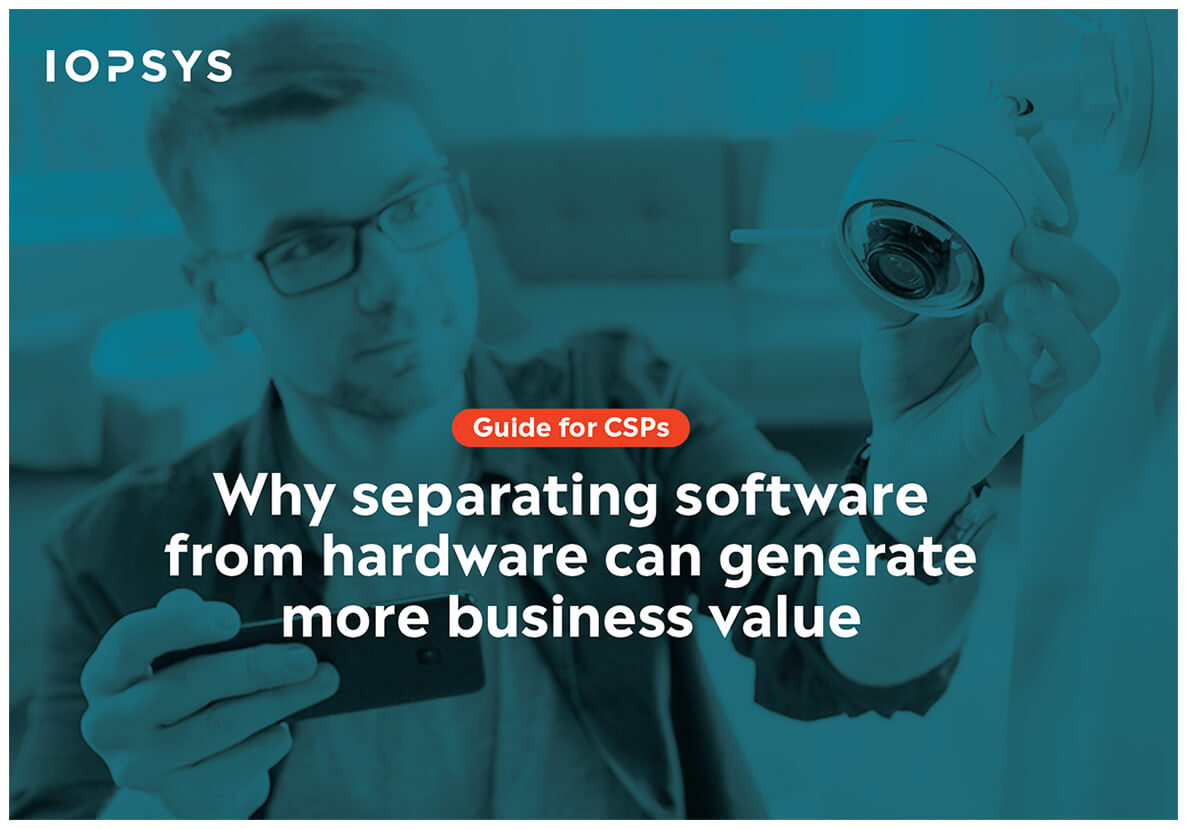 Guide for CSPs: why separating software from hardware can generate more business value